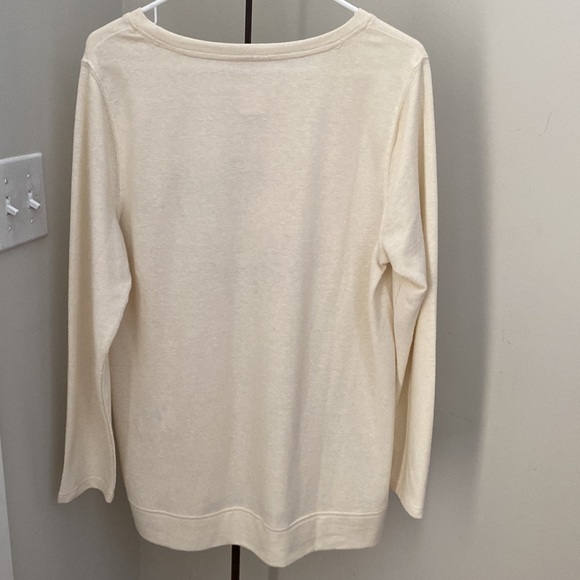 Style & Co. long Sleeve Holiday Top. Size Medium. - Picture 10 of 13